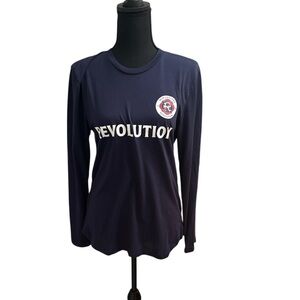 Girls Revolution Dark Blue Long Sleeve Tee Size Large NWT